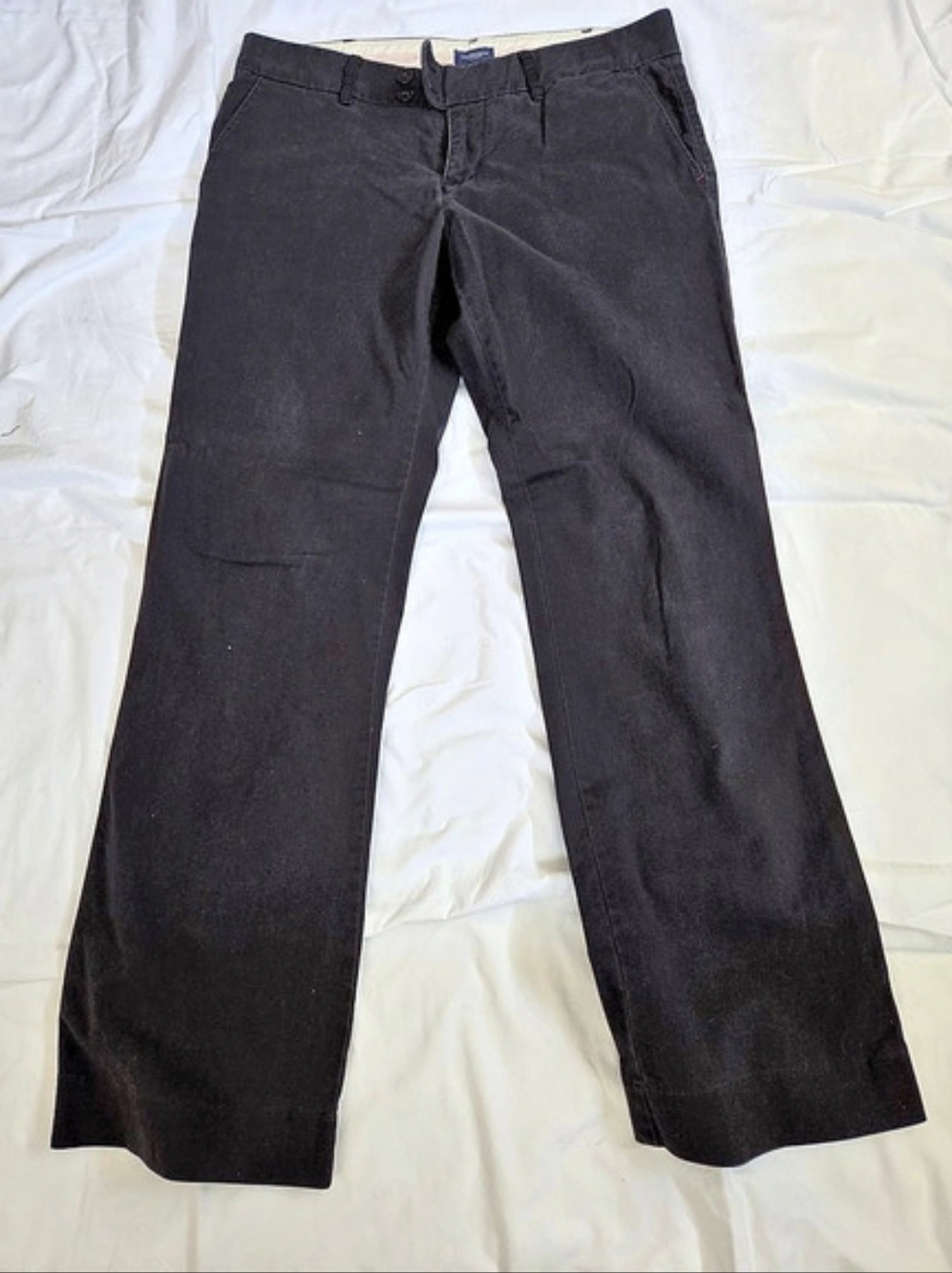 American Eagle Women's Black Straight Leg Pants Size 12